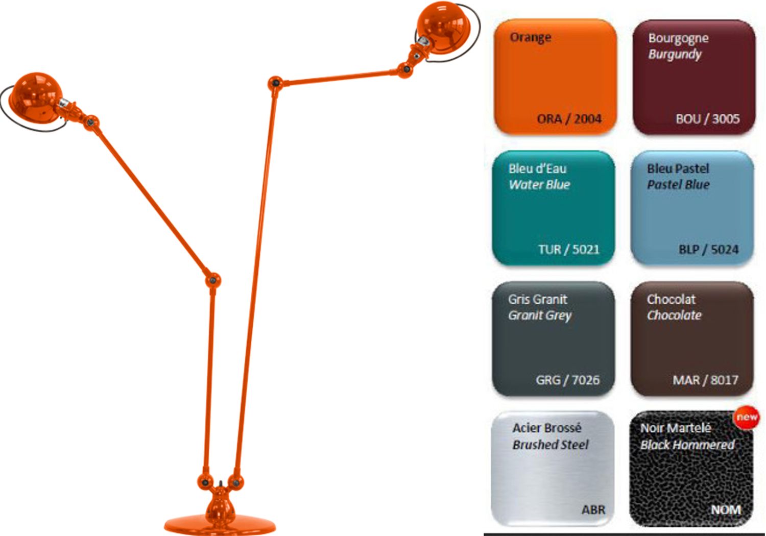 Loft D7460 vloerlamp