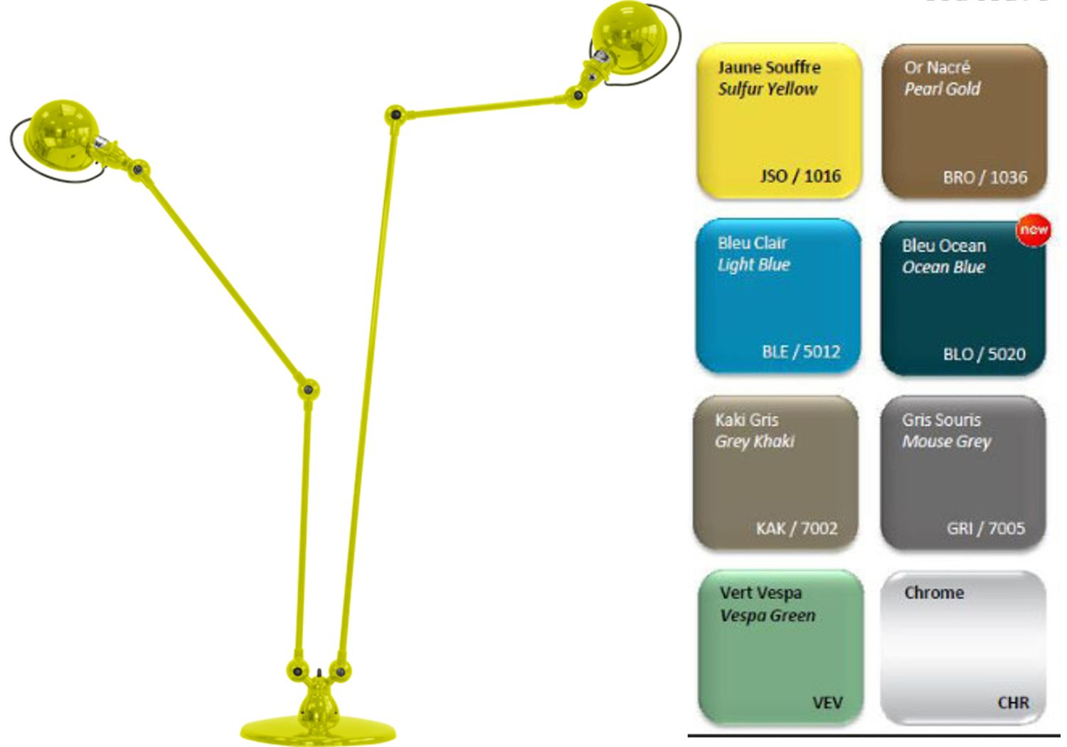 Loft D7460 vloerlamp