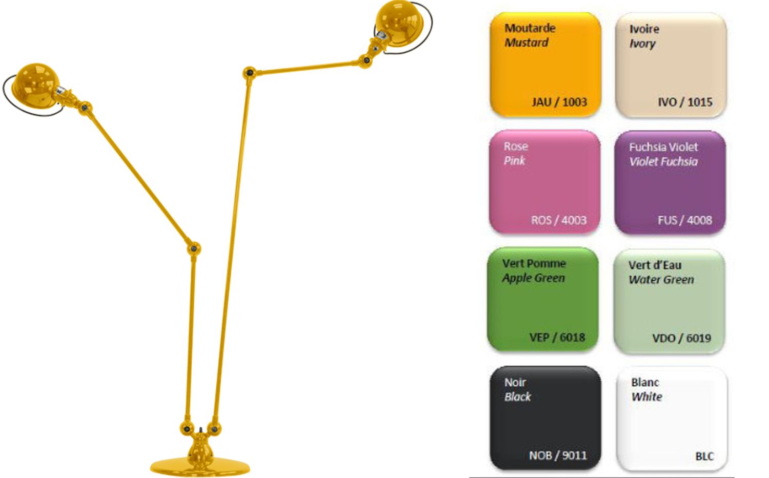 Loft D7460 vloerlamp