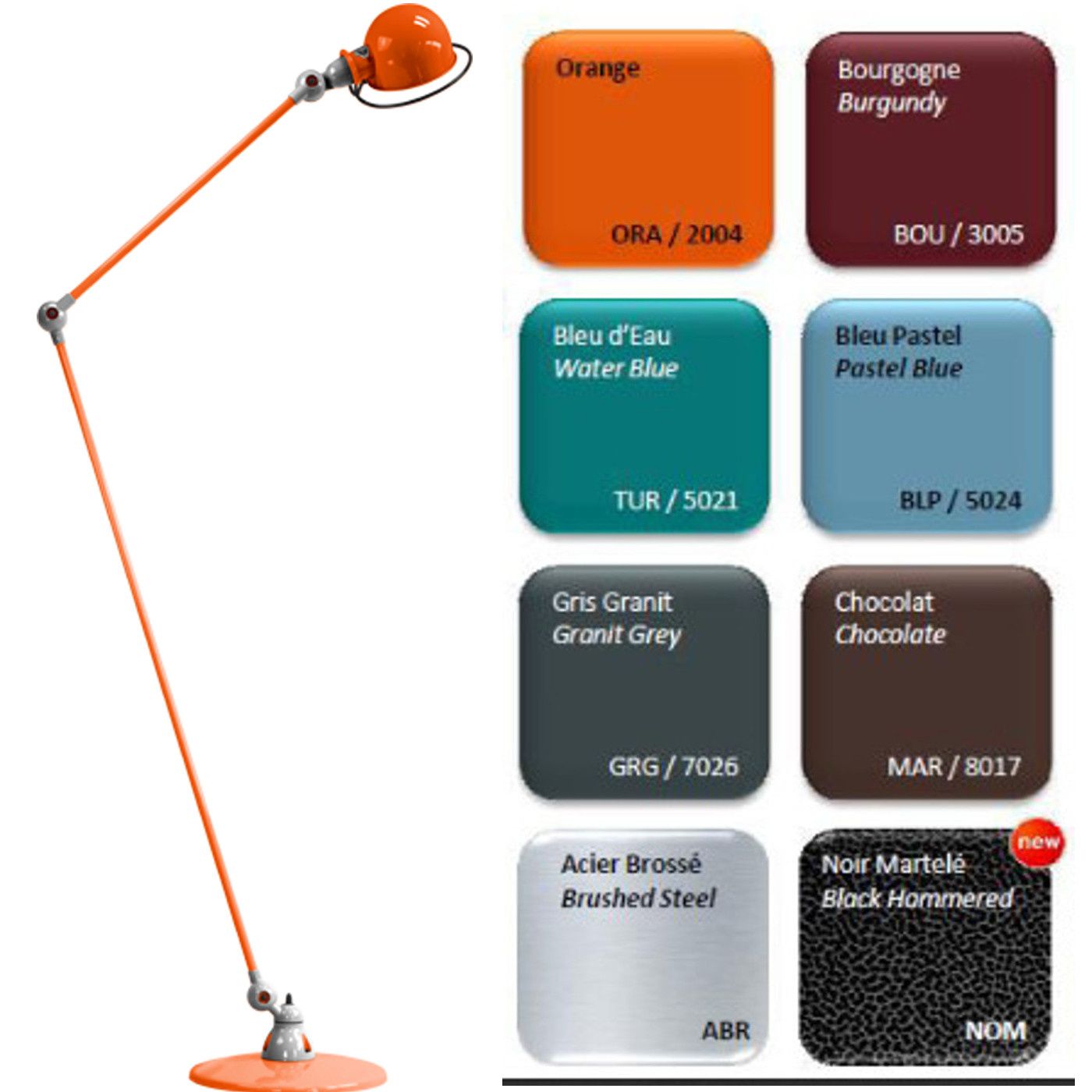  Loft D1260 vloerlamp