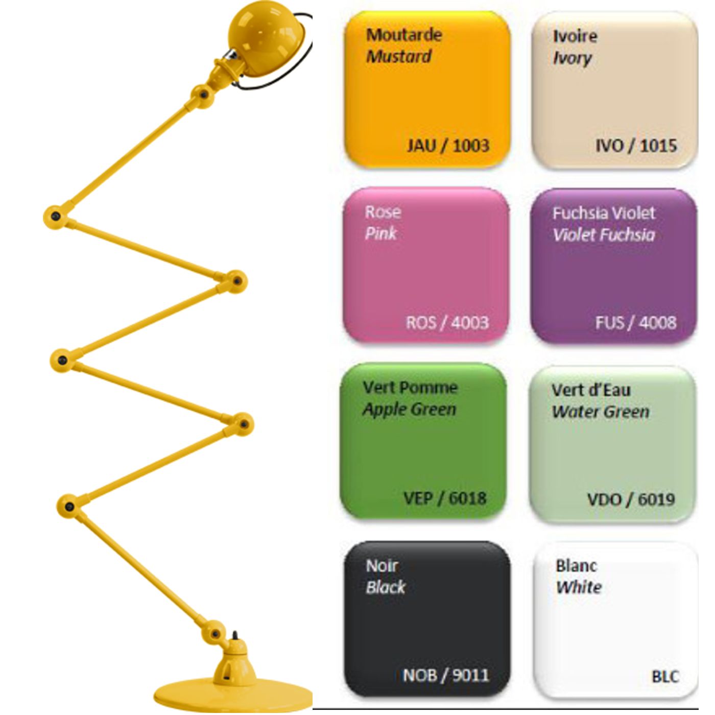 Loft D9406 vloerlamp