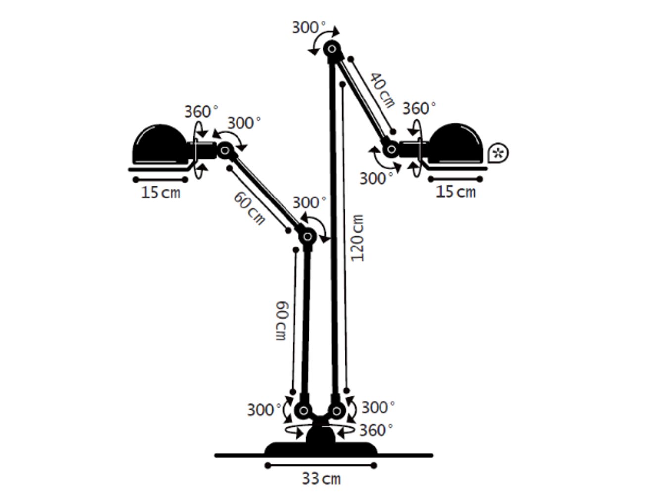 Loft D7460 vloerlamp