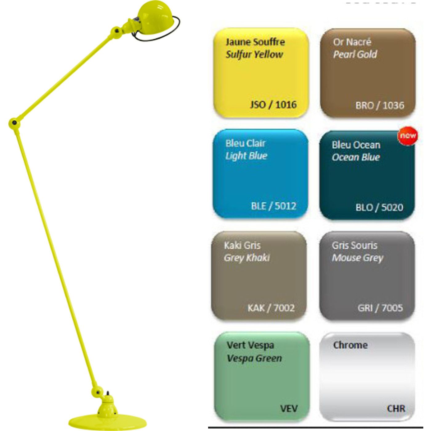 Loft D1260 vloerlamp