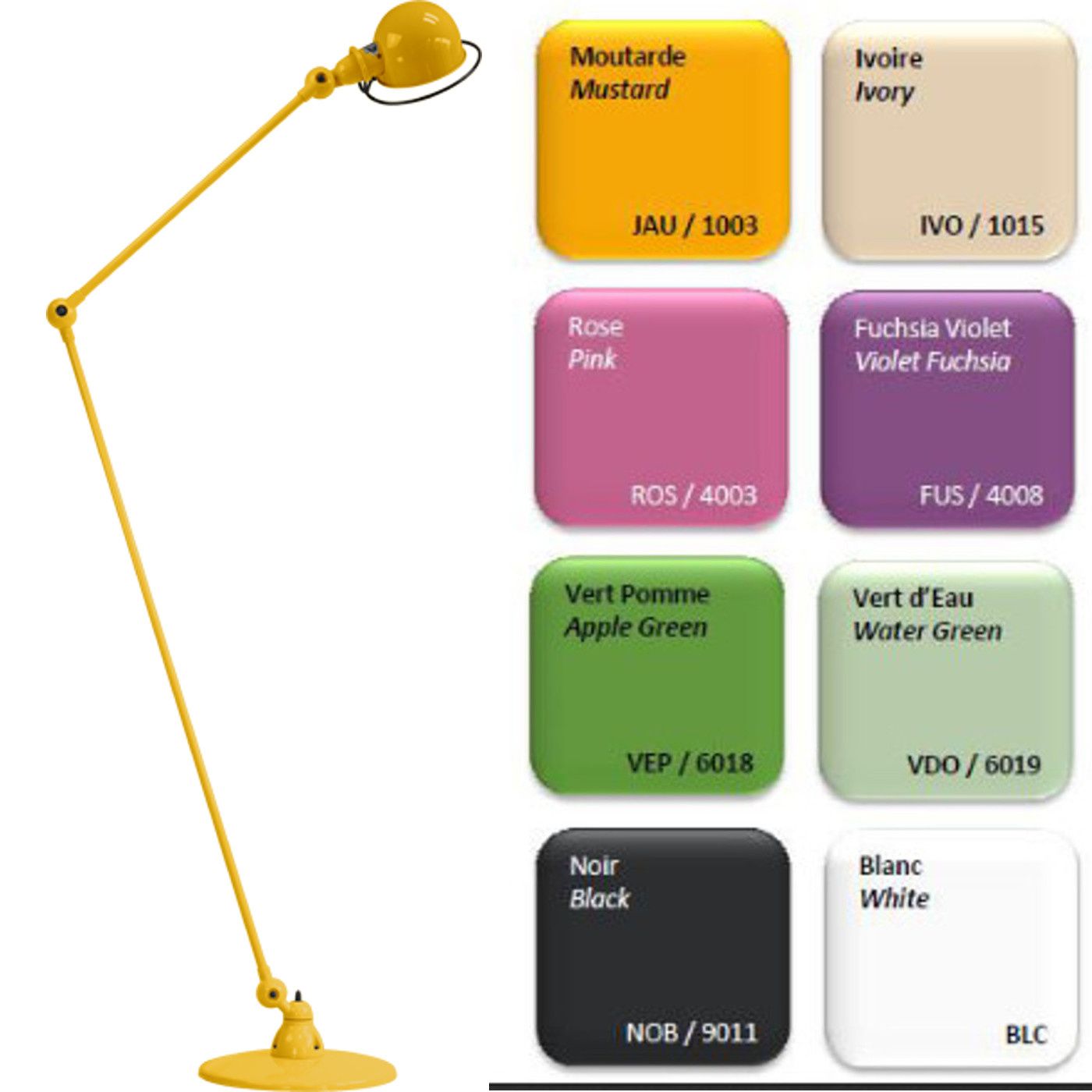 Loft D1260 vloerlamp