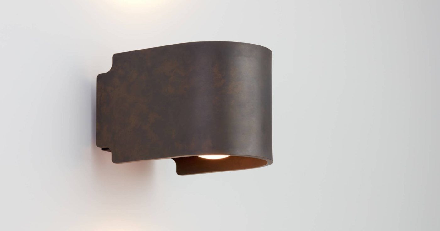 Simple wandlamp