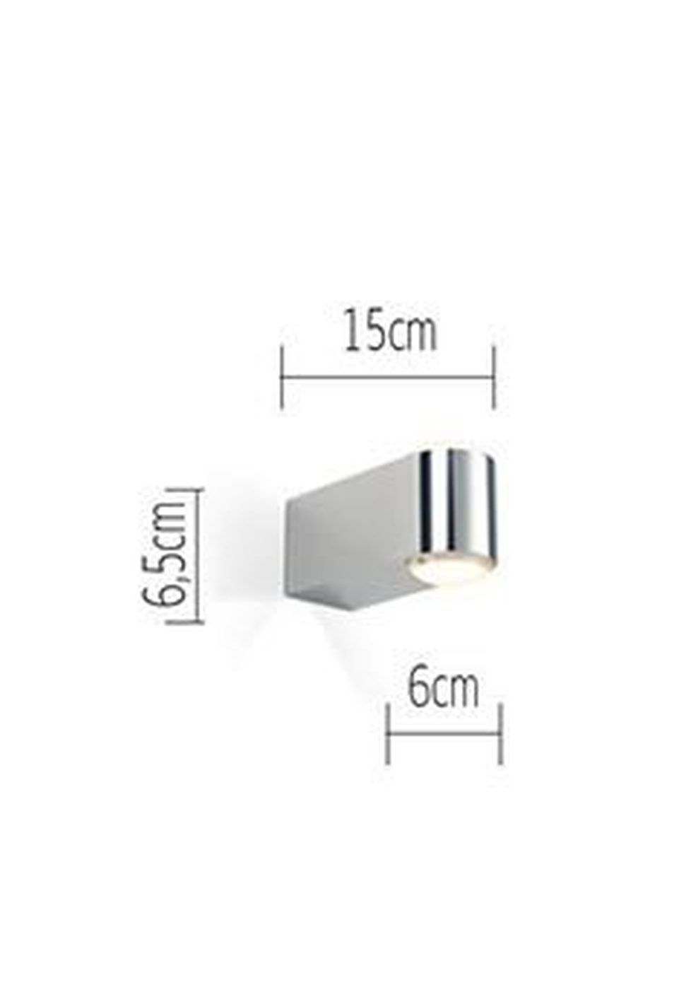 Globe 6 wandlamp
