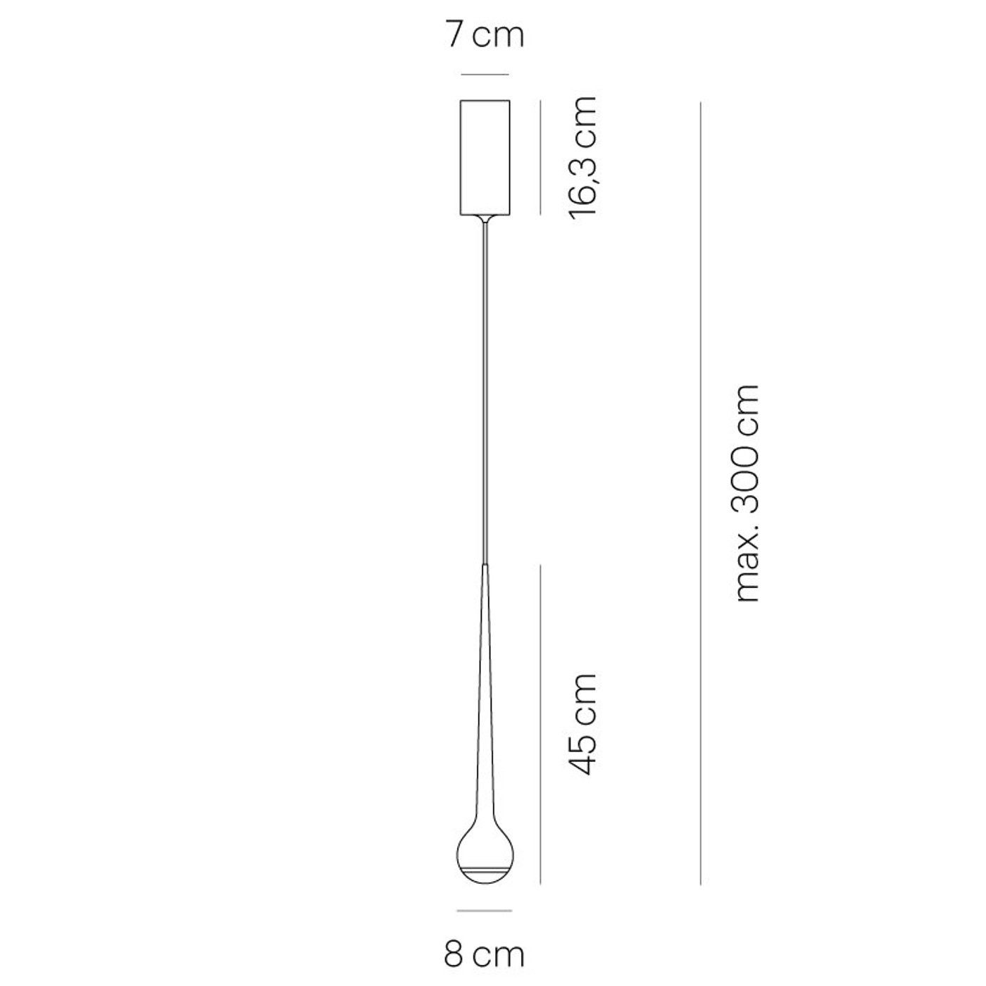 Falling Sun hanglamp