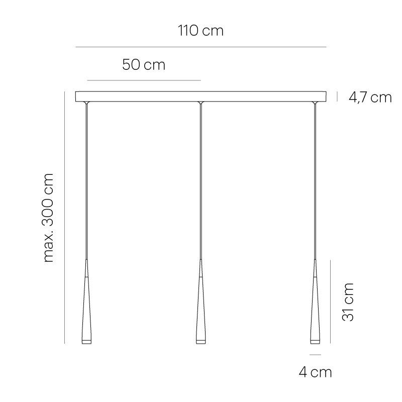 NiceOne Trace hanglamp
