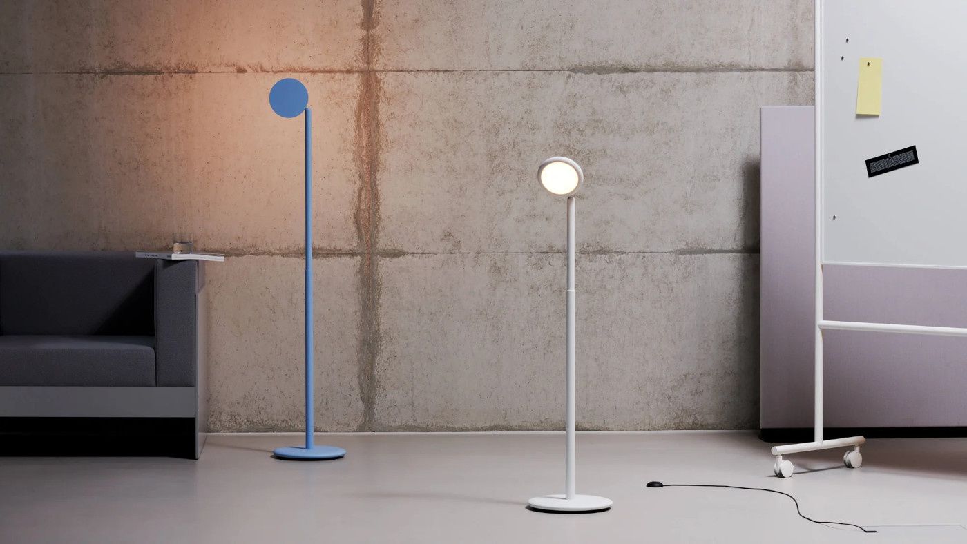 Parrot vloerlamp