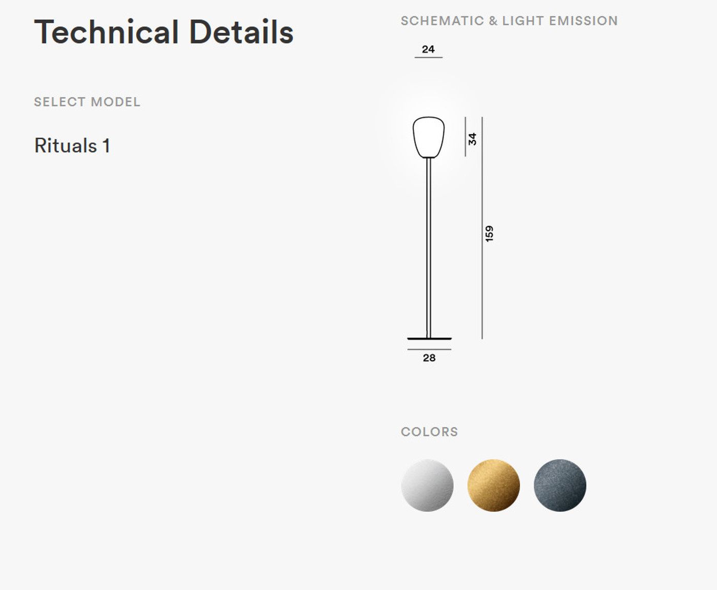 Rituals 1 vloerlamp