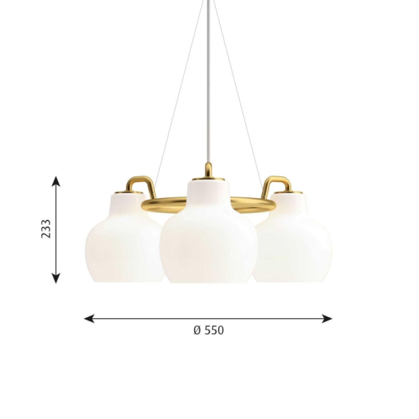 VL Ring Crown 3 hanglamp