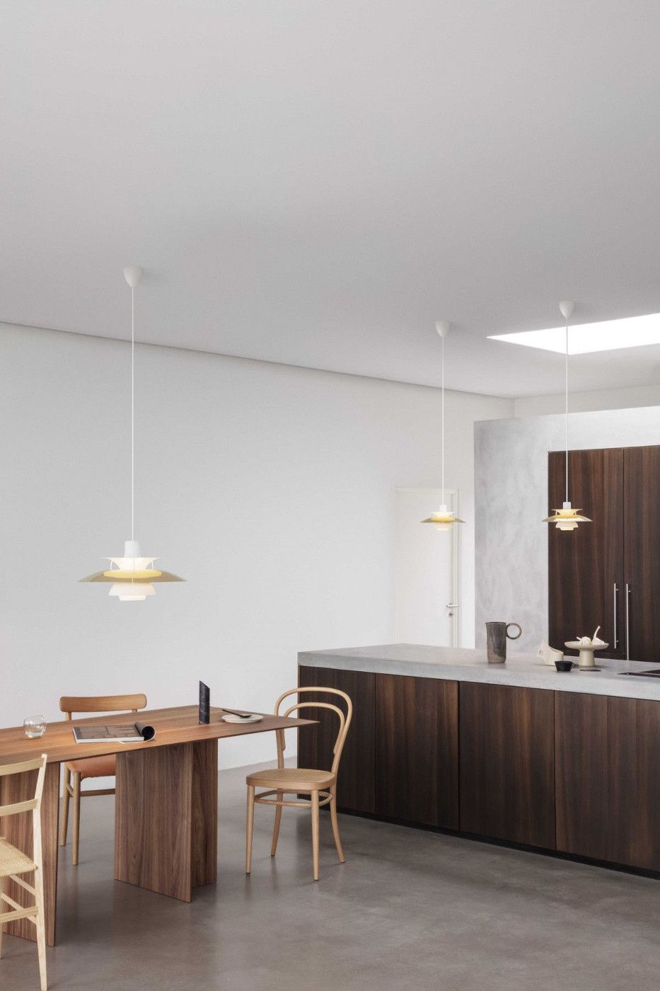 PH 5 hanglamp. Messing