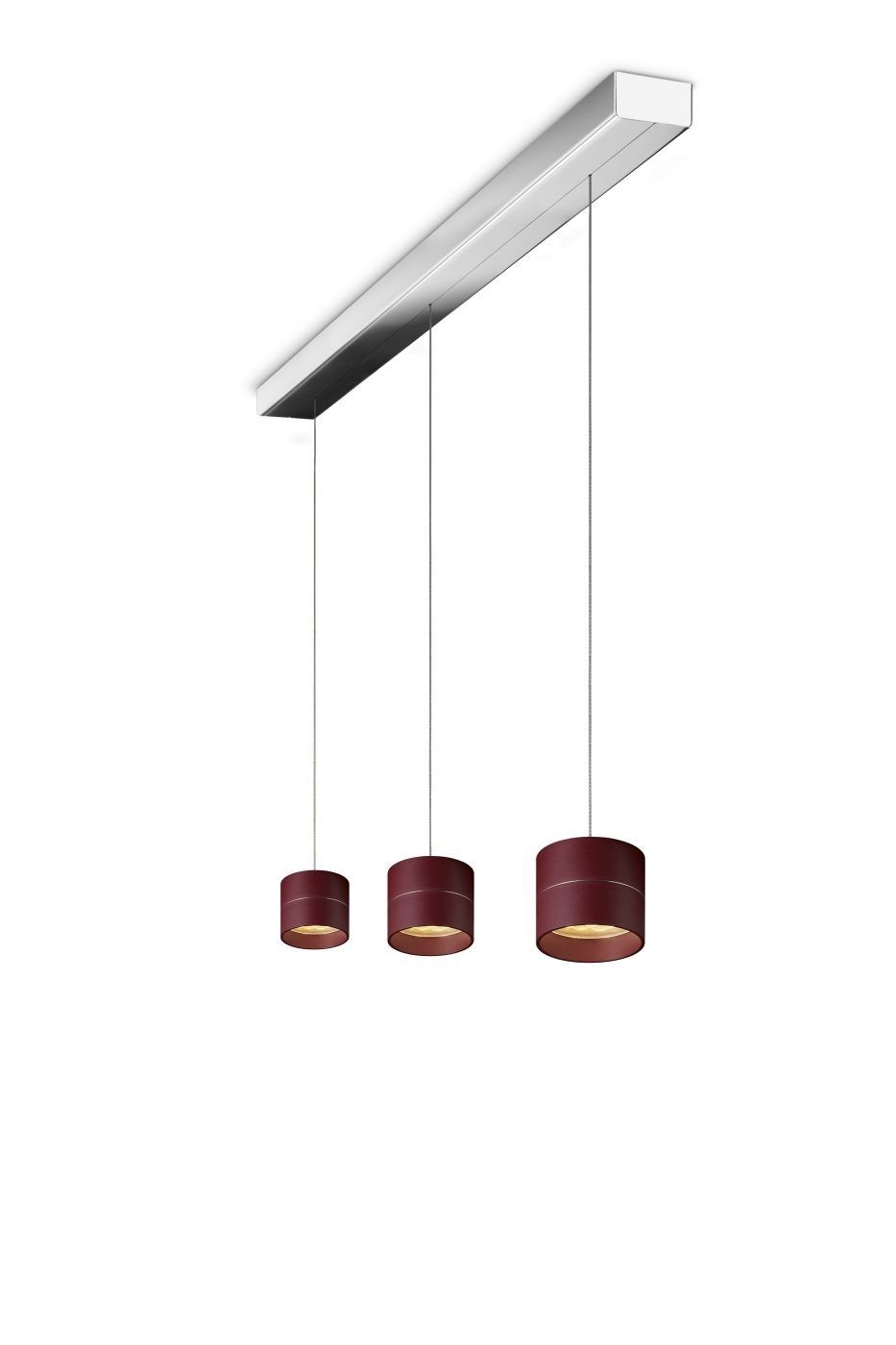 Tudor 3 S hanglamp met hoogte verstelling