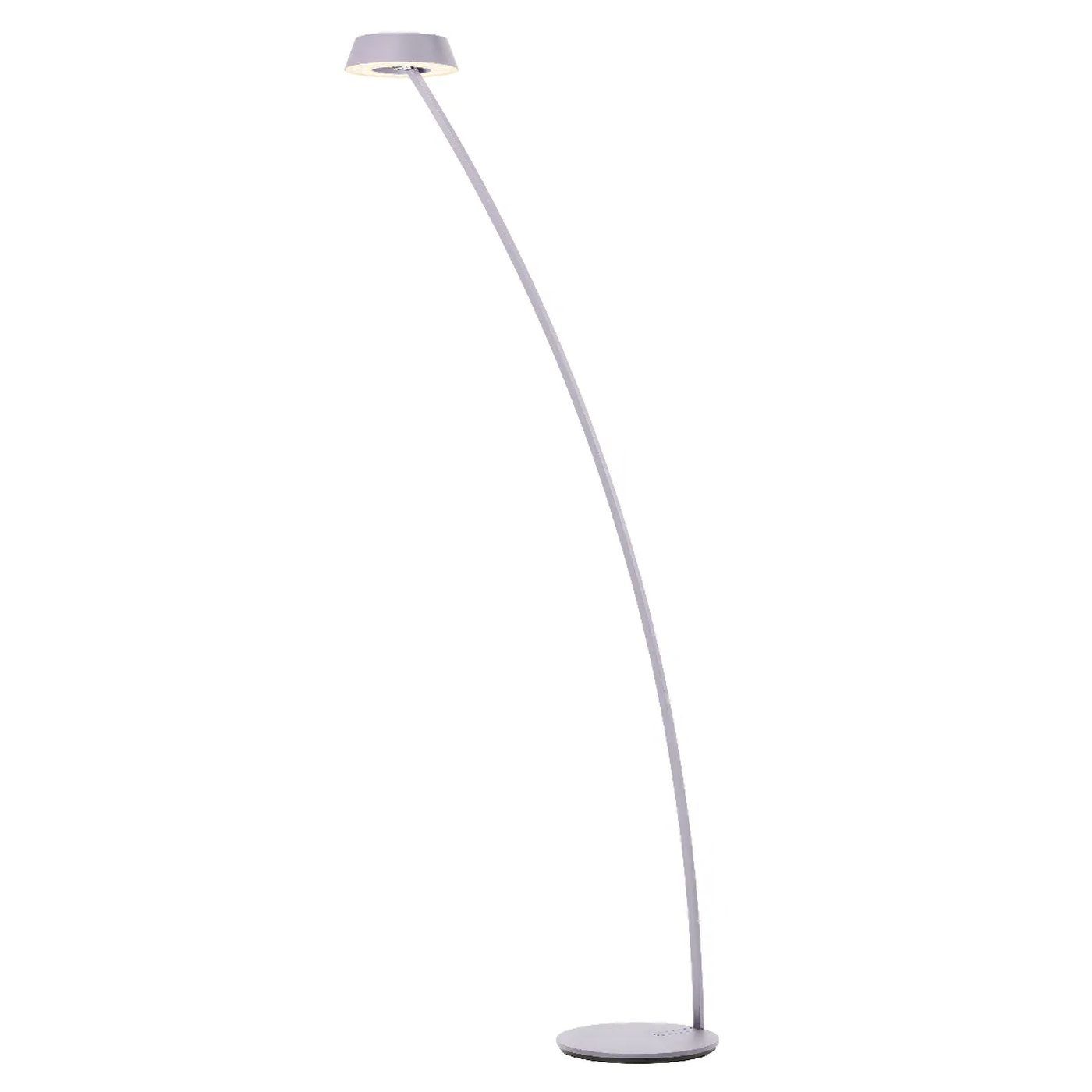 Glance gebogen vloerlamp
