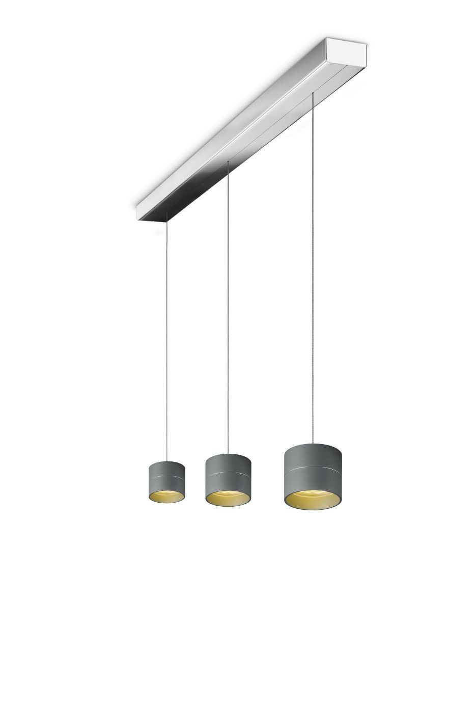 Tudor 3 S hanglamp met hoogte verstelling