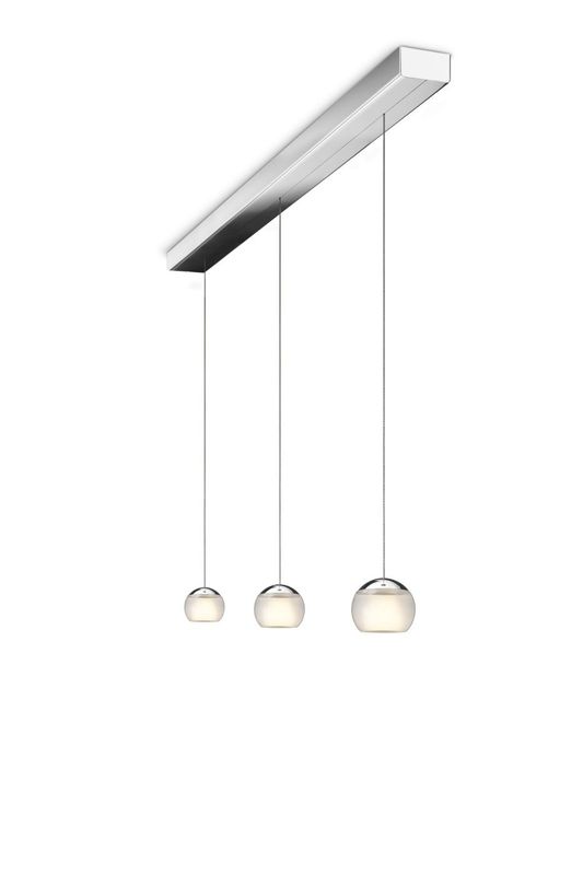 Balino 3  hanglamp met hoogte verstelling