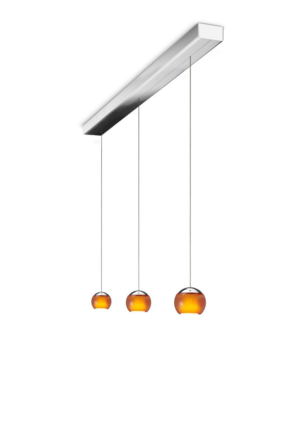 Balino 3  hanglamp met hoogte verstelling