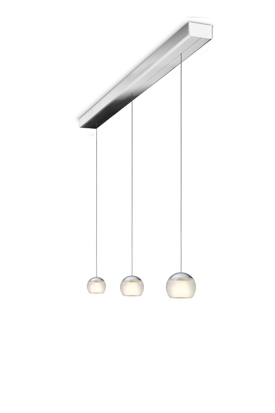 Balino 3  hanglamp met hoogte verstelling