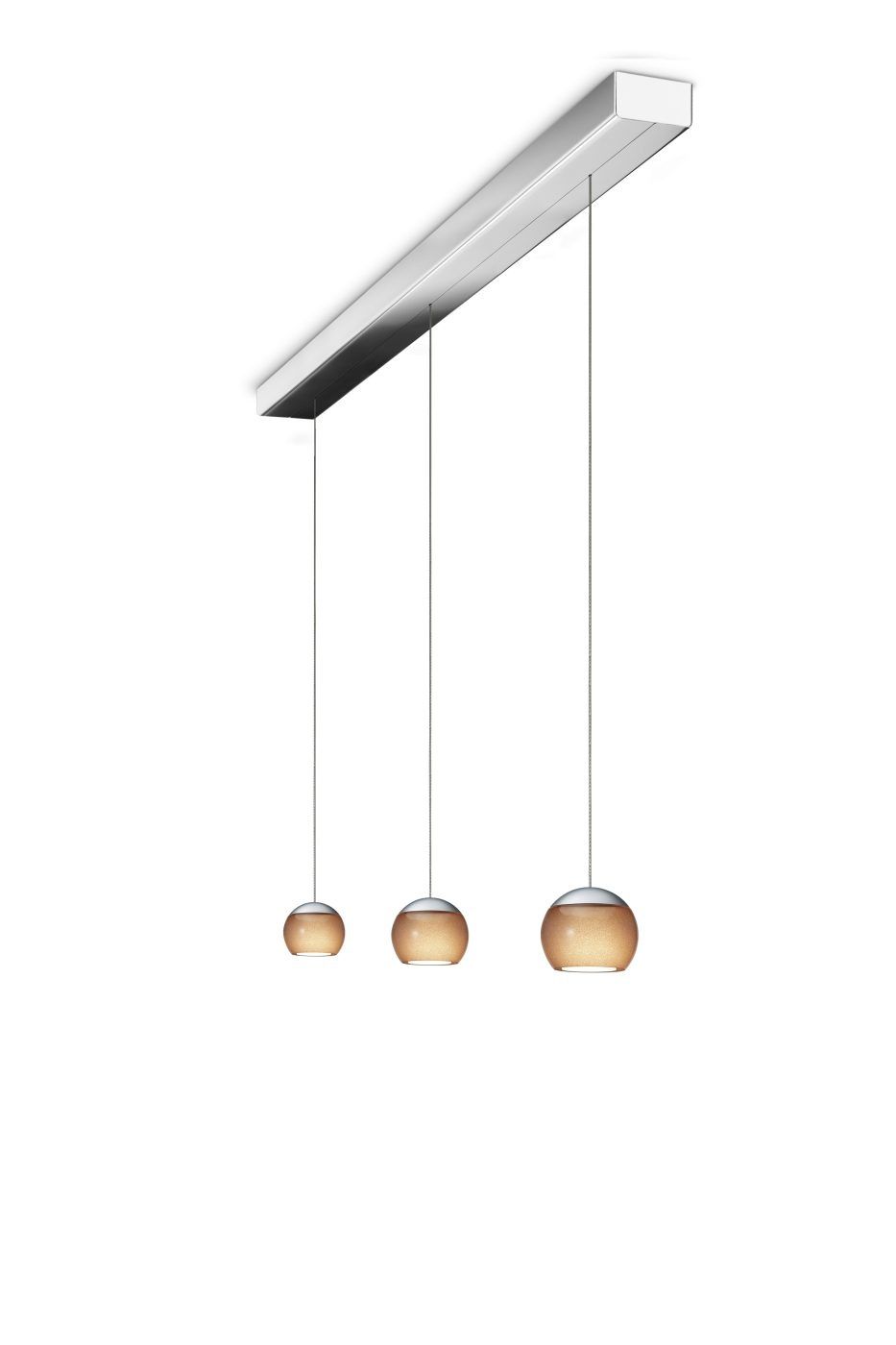 Balino 3  hanglamp met hoogte verstelling