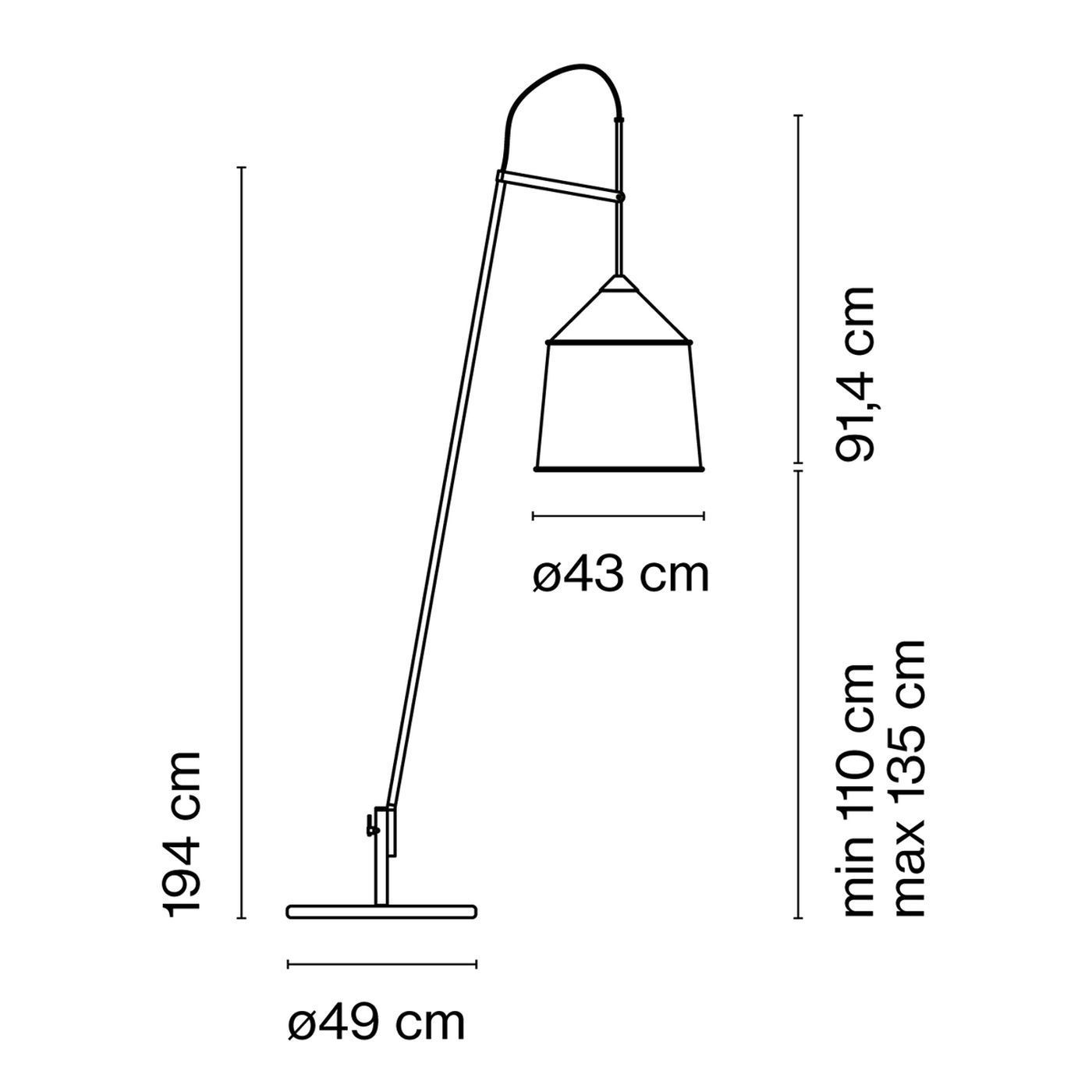 Jaima P207 Outdoor wandlamp