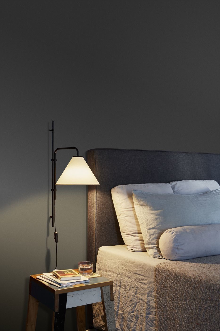 Funiculí A Fabric wandlamp