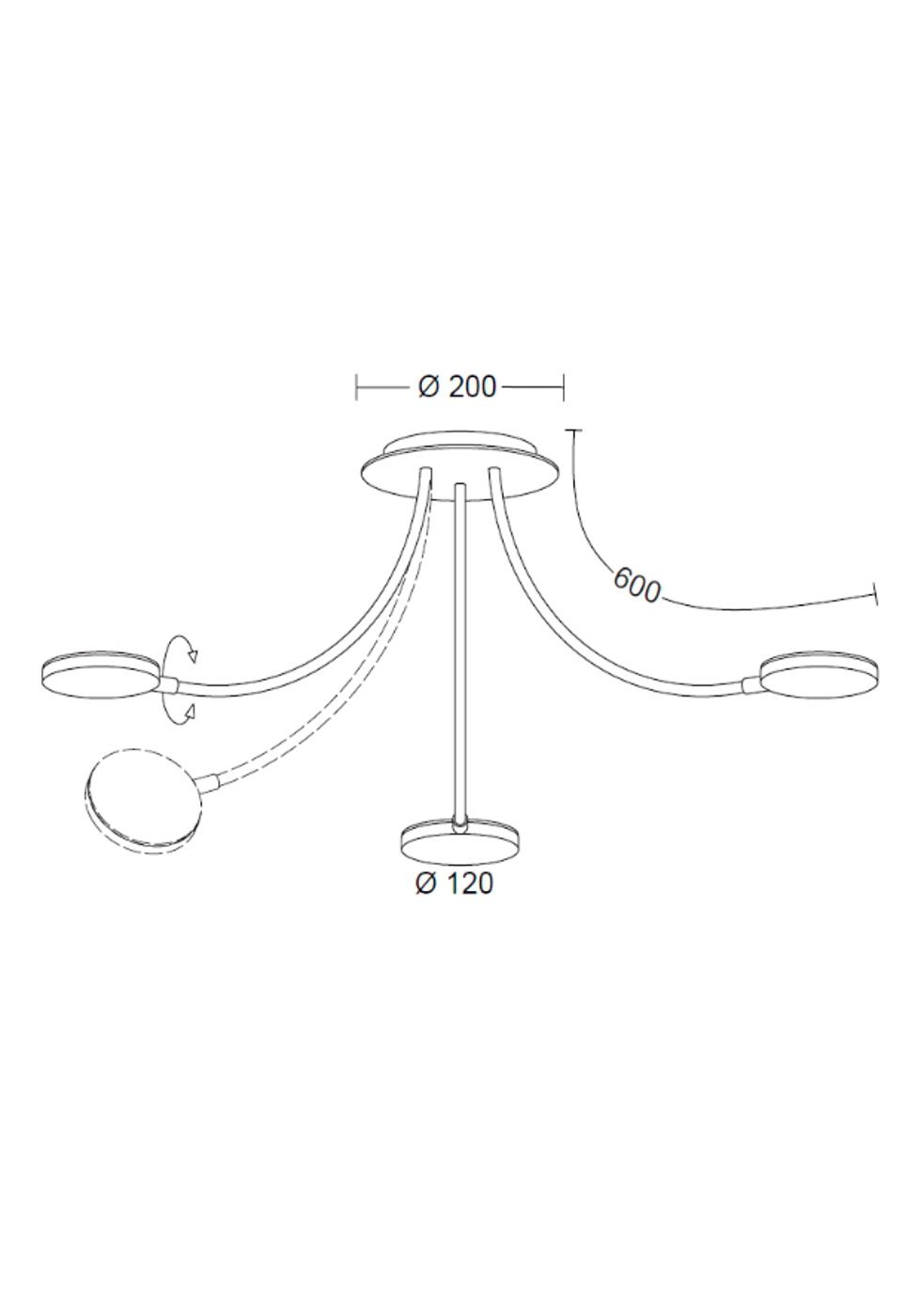 Flex D3 plafondlamp