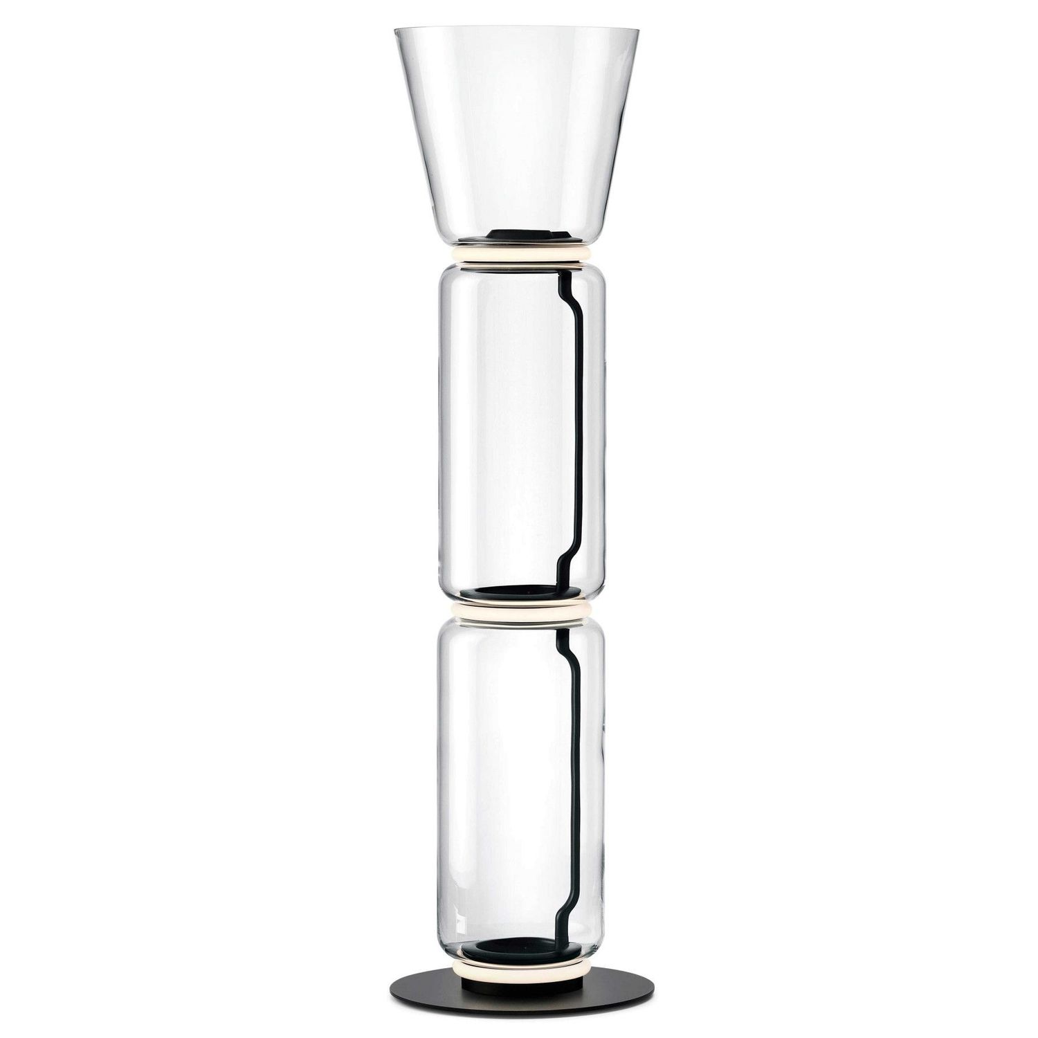 Noctambule High Cylinders + Cone vloerlamp