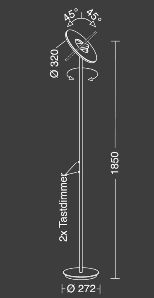 Nova vloerlamp