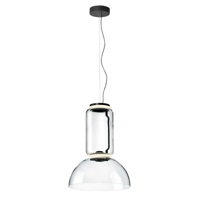 Noctambule Low Cylinder + Bowl hanglamp   