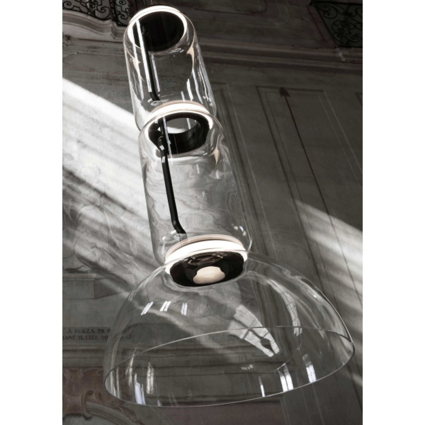 Noctambule Low Cylinder + Bowl hanglamp   
