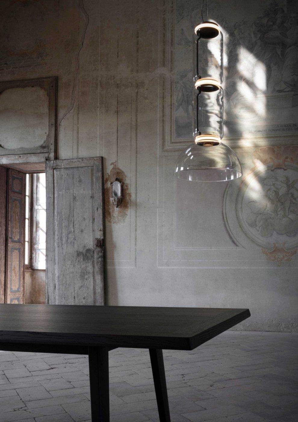 Noctambule Low Cylinder + Bowl hanglamp   