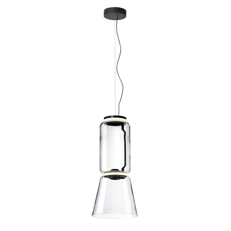 Noctambule Low Cylinder + Cone hanglamp
