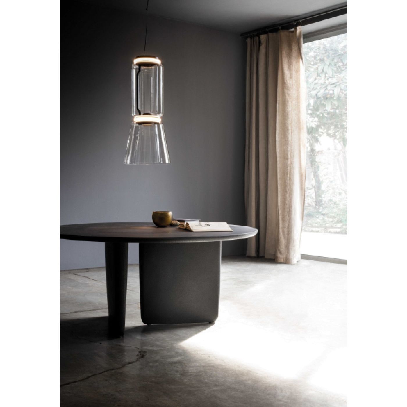 Noctambule Low Cylinder + Cone hanglamp
