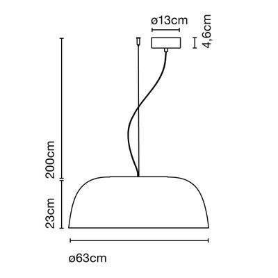 Djembé 65.23 hanglamp