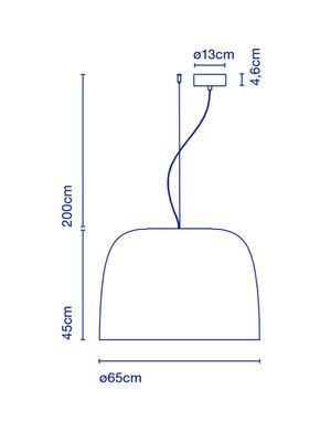 Djembé 65.45 hanglamp
