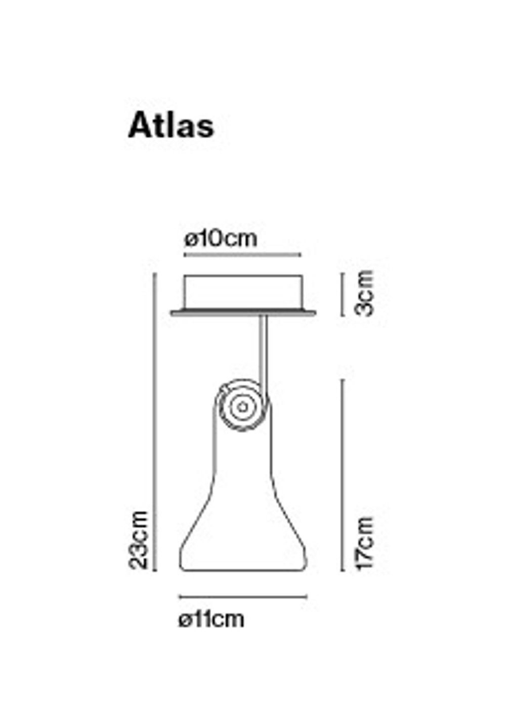 Atlas plafondlamp