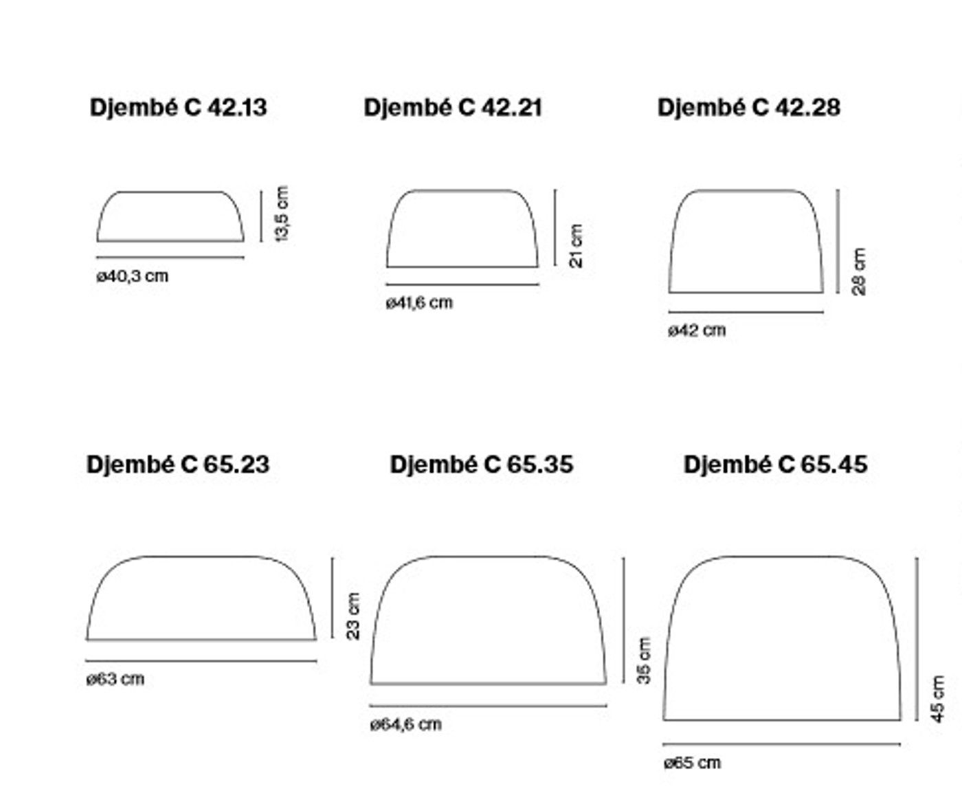 Djembé C 42.13 plafondlamp