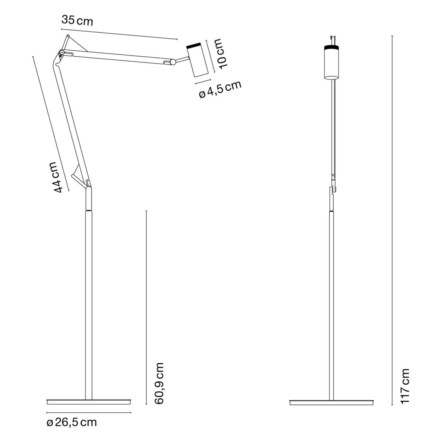 Polo vloerlamp