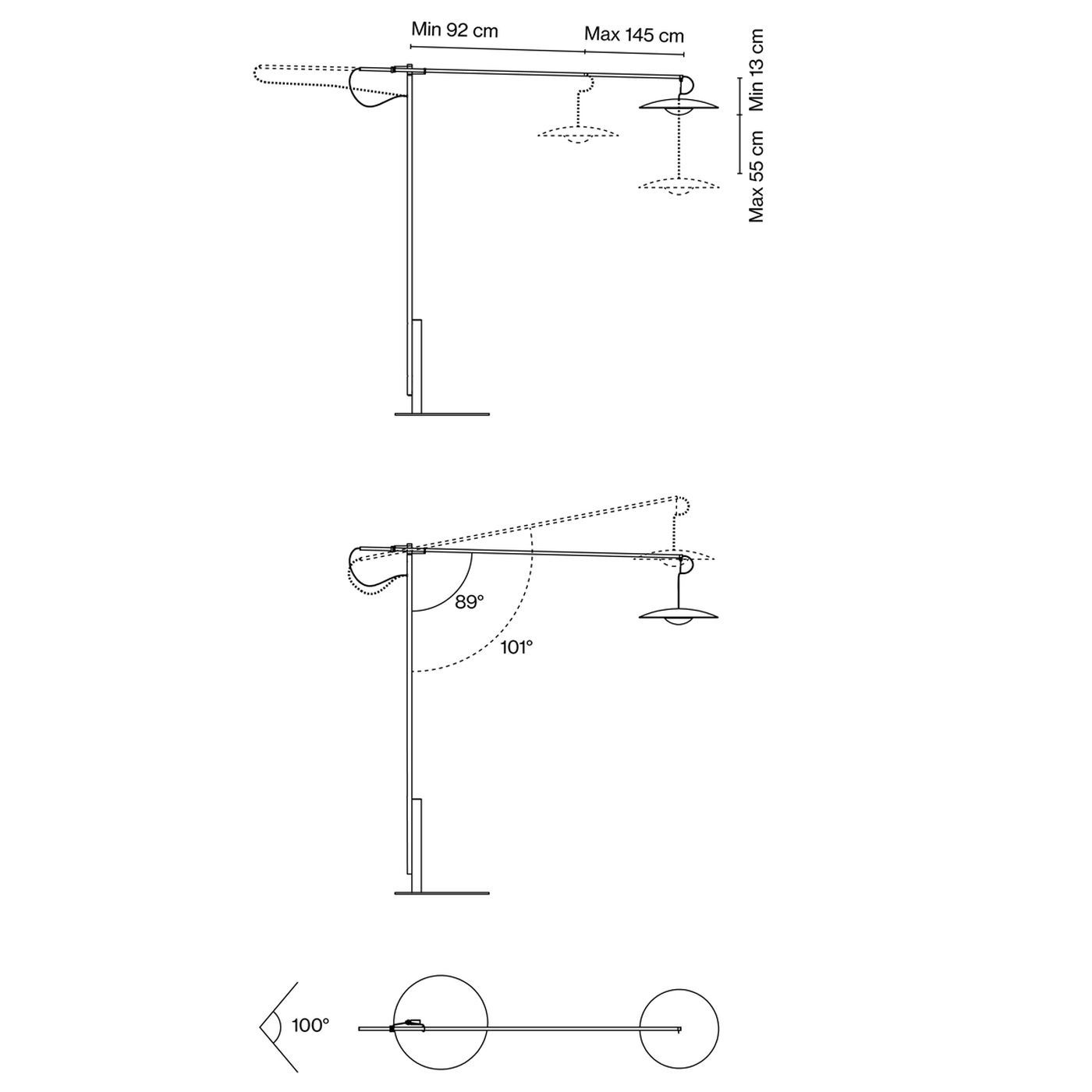 Ginger XL 42 vloerlamp
