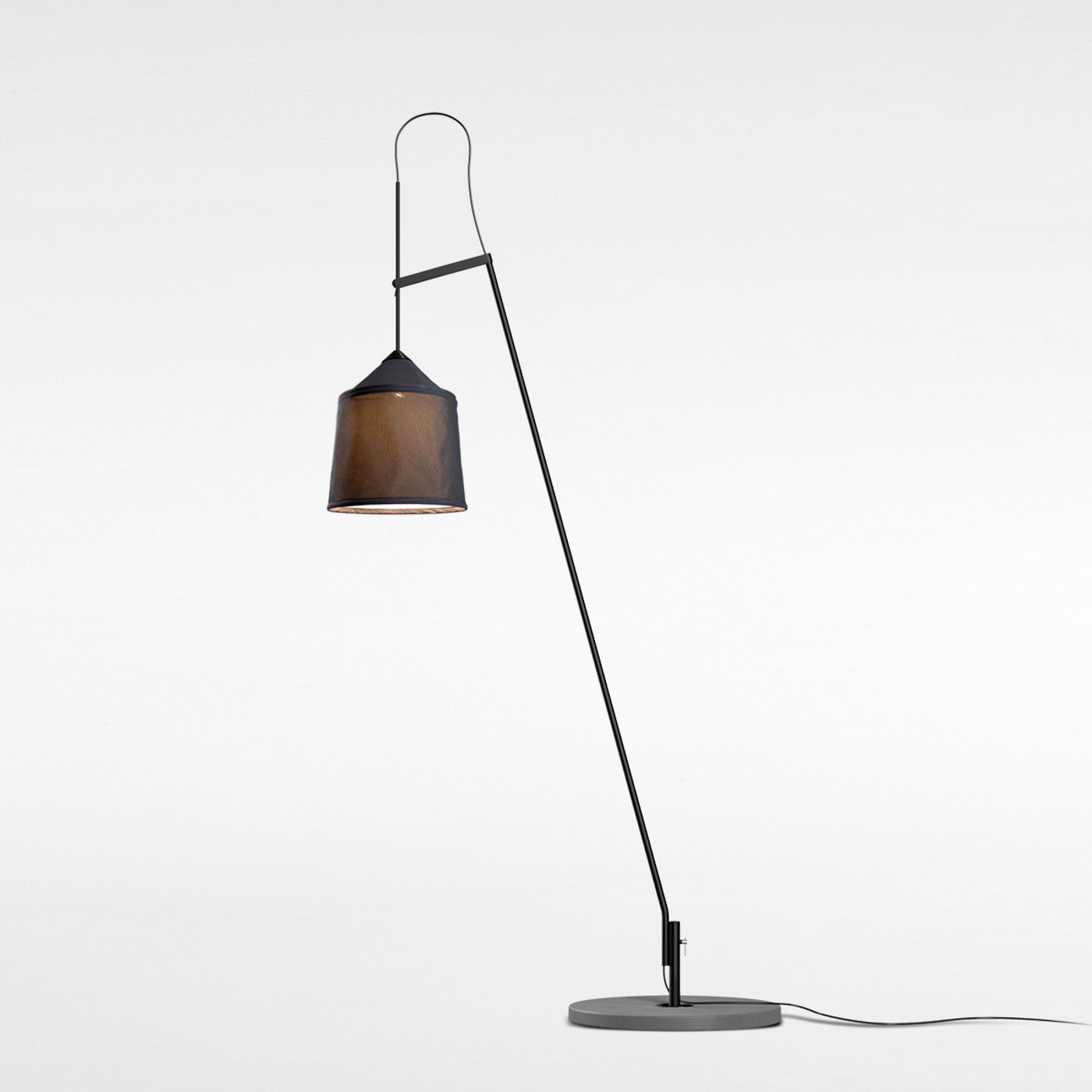Jaima P207 met kap 43 en base 49 vloerlamp