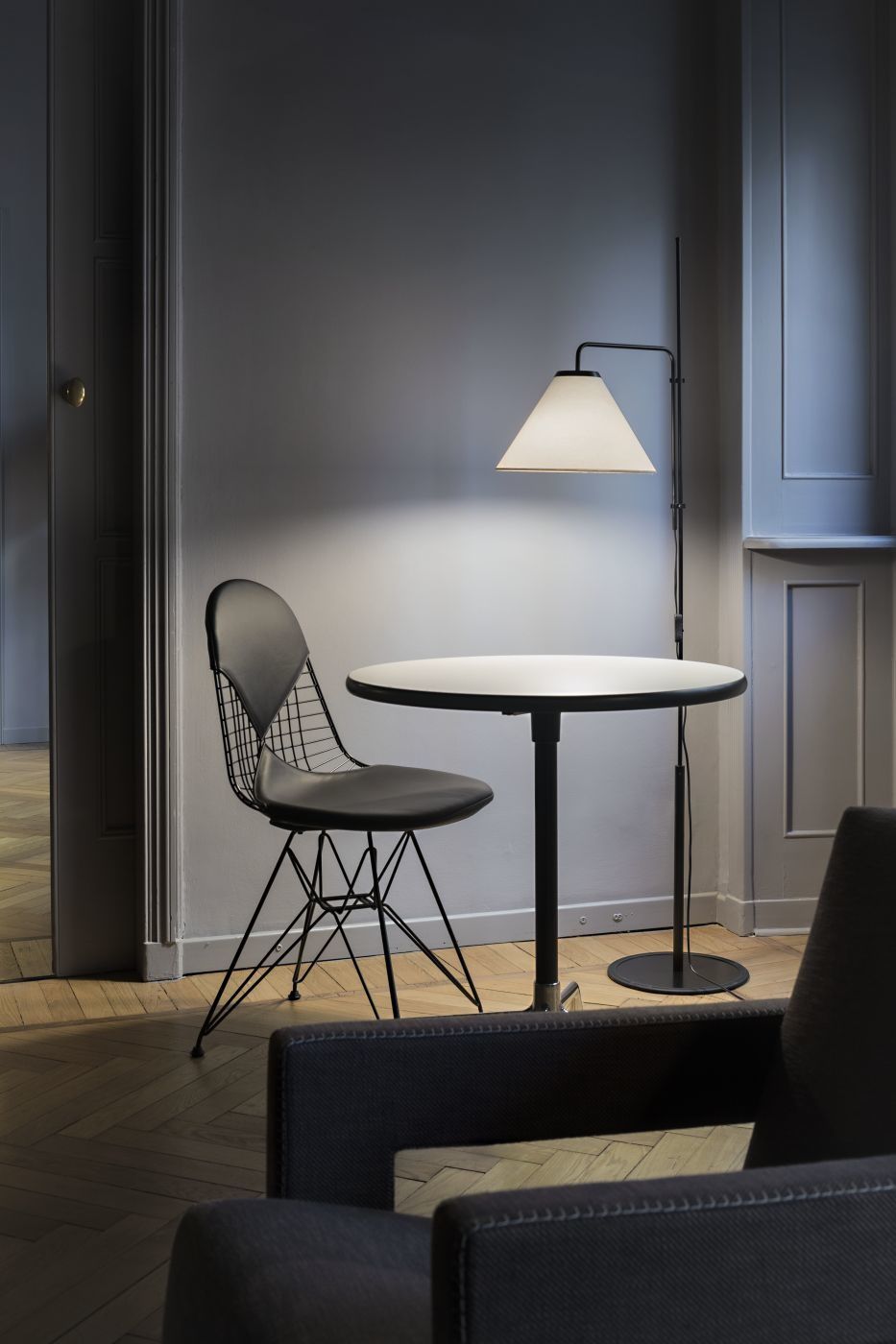 Funiculí Fabric vloerlamp
