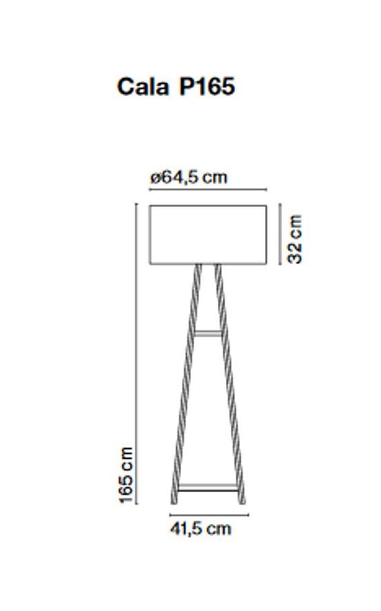 Cala vloerlamp