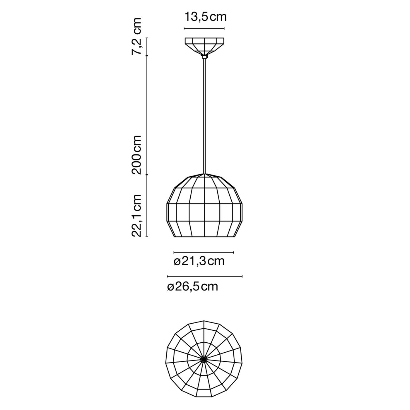 Scotch Club 26  hanglamp