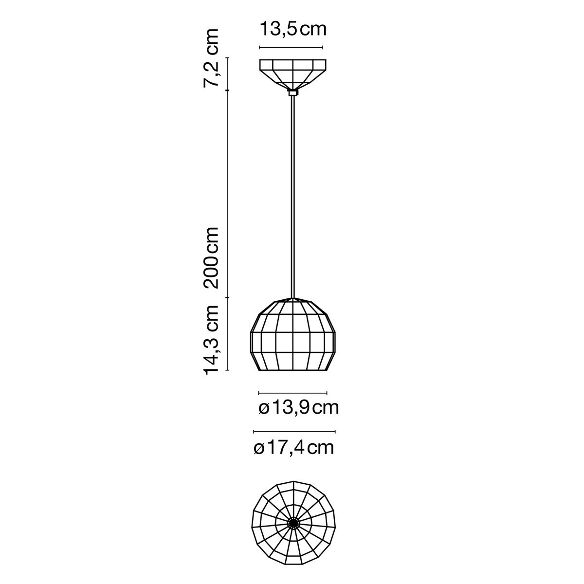 Scotch Club 17 hanglamp
