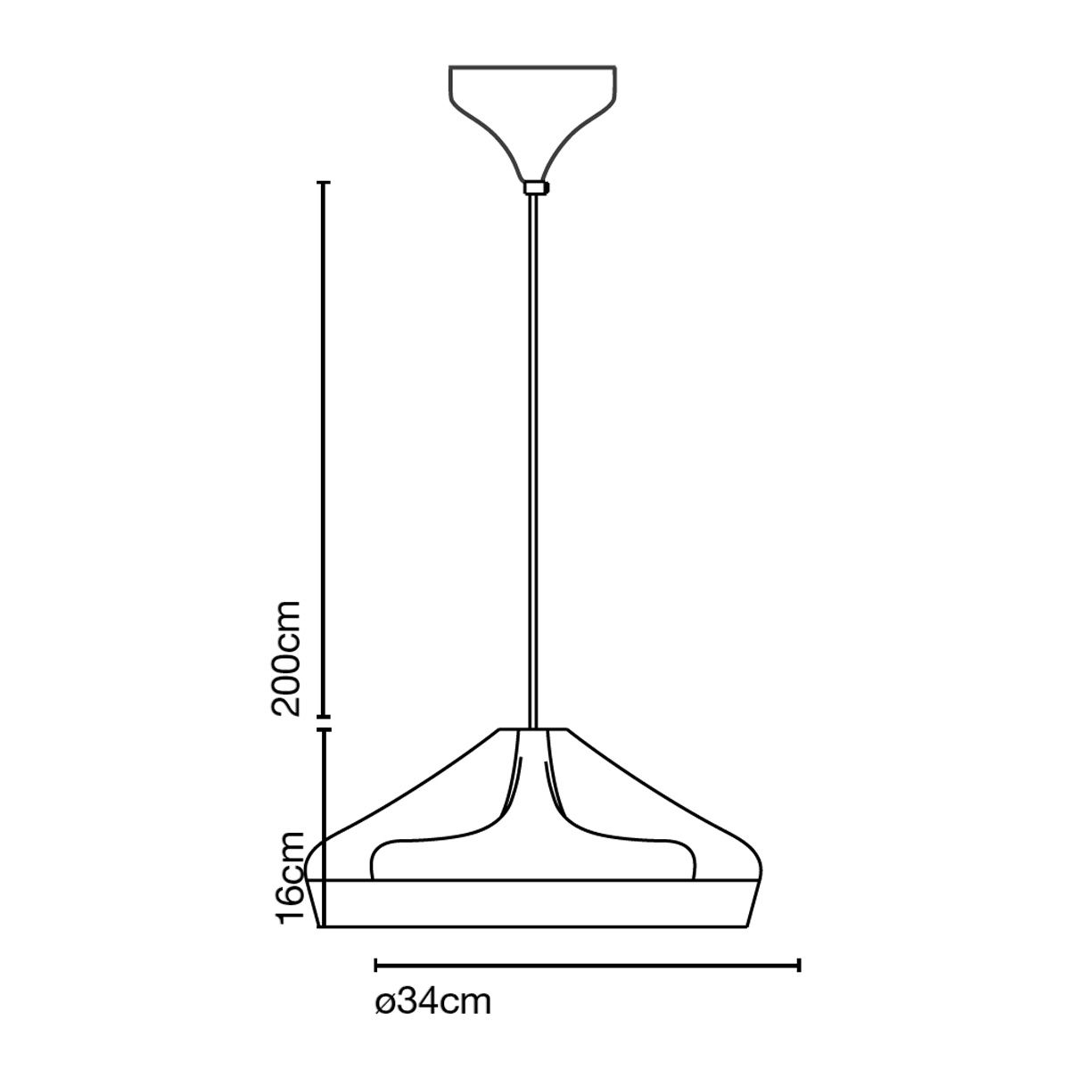 Pleat Box 36 led hanglamp