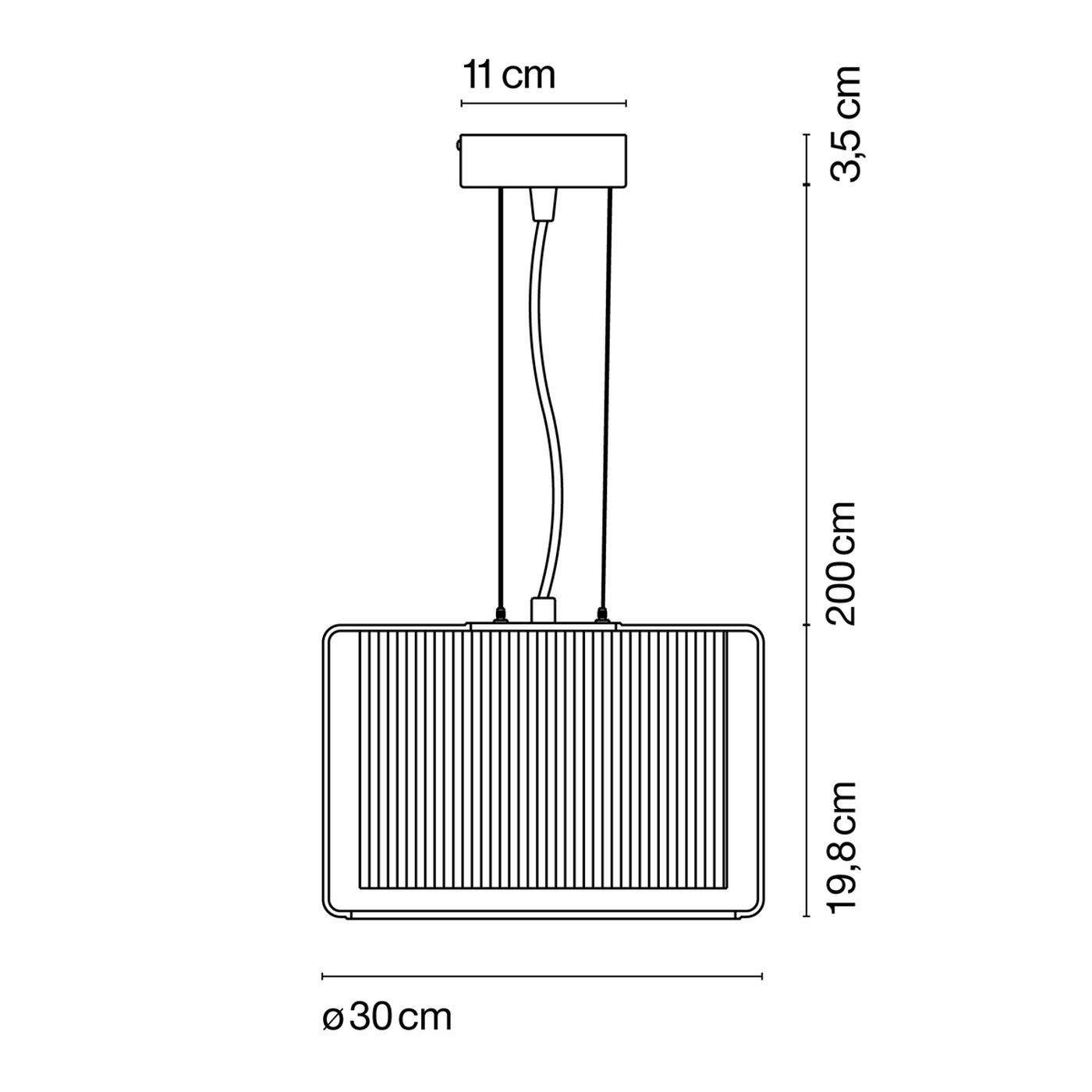 Mercer 30 hanglamp