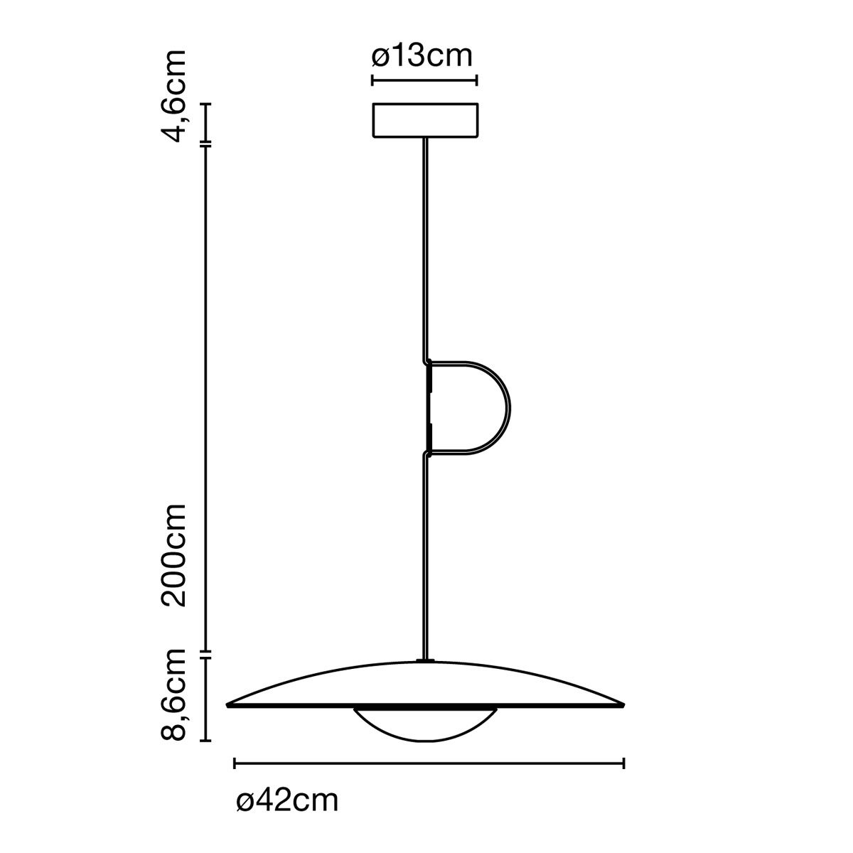Ginger 42 hanglamp