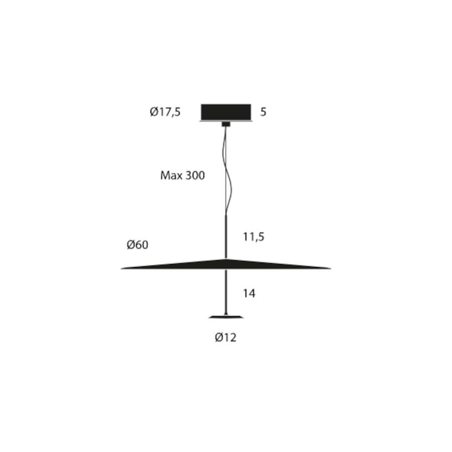 Dot 600 hanglamp