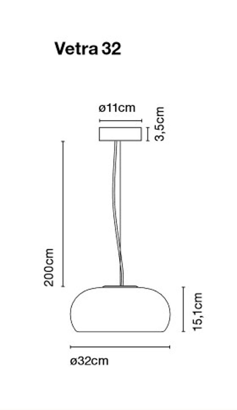 Vetra 32 hanglamp