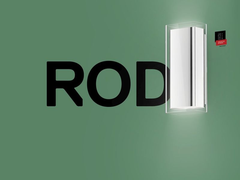 Rod wandlamp